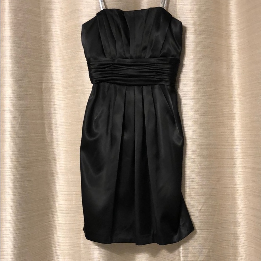 Strapless Black Dress